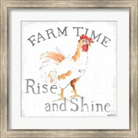 Farm Time enamel Fine Art Print