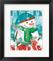 Snowy Fun II Fine Art Print