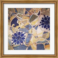 Barcelona Mosaic Fine Art Print