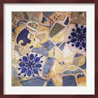 Barcelona Mosaic Fine Art Print