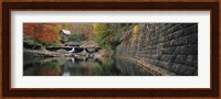 Watermill In A Forest, Glade Creek Grist Mill, Babcock State Park, West Virginia Fine Art Print