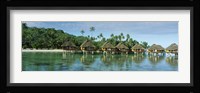 Lagoon Resort, Island, Water, Beach, Bora Bora, French Polynesia, Fine Art Print