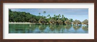 Lagoon Resort, Island, Water, Beach, Bora Bora, French Polynesia, Fine Art Print