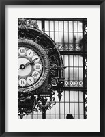 Musee D'orsay Interior Clock, Paris, France Fine Art Print