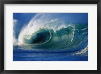 Waves Splashing In The Sea Fine Art Print