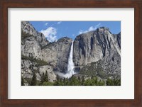 View Of Yosemite Falls In Spring, Yosemite National Park, California Fine Art Print