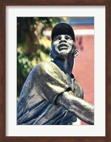 Willie Mays Statue In AT&T Park, San Francisco, California Fine Art Print