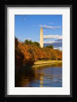 Reflection Of Monument On The Water, The Washington Monument, Washington DC Fine Art Print