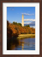 Reflection Of Monument On The Water, The Washington Monument, Washington DC Fine Art Print