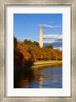 Reflection Of Monument On The Water, The Washington Monument, Washington DC Fine Art Print