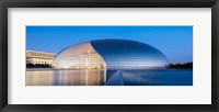 National Centre For The Performing Arts At Twilight, Beijing, China Framed Print
