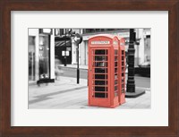 Phone Booth, London Fine Art Print