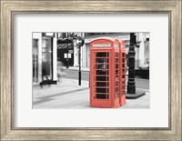 Phone Booth, London Fine Art Print