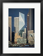 Modern Architecture In City, Seattle, Washington Fine Art Print