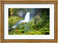 Scenic View Of Waterfall, Portland, Oregon Fine Art Print
