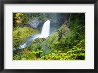 Scenic View Of Waterfall, Portland, Oregon Fine Art Print