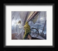 At The Helm Fine Art Print