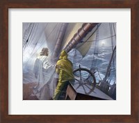 At The Helm Fine Art Print