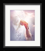 He Lifts Me Up Fine Art Print