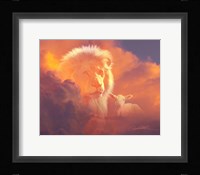 Lion And Lamb Fine Art Print