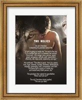 Two Wolves Fine Art Print