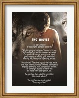 Two Wolves Fine Art Print