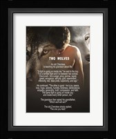 Two Wolves Fine Art Print