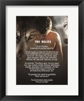Two Wolves Fine Art Print
