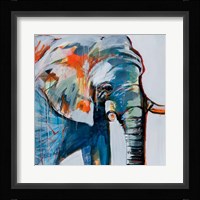 Mr. Silver Hair Framed Print