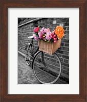 Basket of Flowers II Fine Art Print