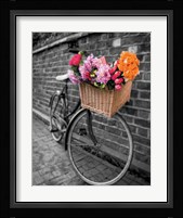 Basket of Flowers II Fine Art Print