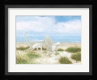 Beach Chairs Fine Art Print
