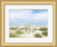 Beach Chairs Fine Art Print