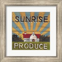 Sunrise Produce Fine Art Print