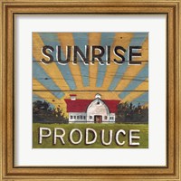 Sunrise Produce Fine Art Print