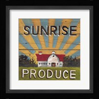 Sunrise Produce Fine Art Print