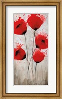 Luminous Crimson I Fine Art Print