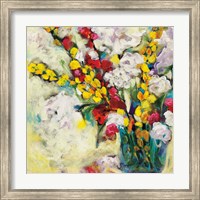 Echoes in Yellow & White Fine Art Print