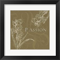 Passion Framed Print