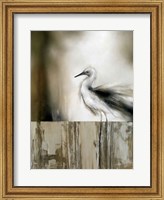 Sea Mist & the Egret Fine Art Print