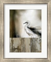 Sea Mist & the Egret Fine Art Print