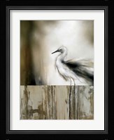 Sea Mist & the Egret Fine Art Print