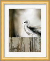 Sea Mist & the Egret Fine Art Print