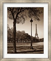 An Afternoon Stroll - Paris I Fine Art Print
