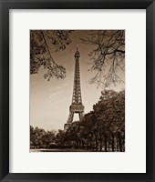 An Afternoon Stroll - Paris II Fine Art Print