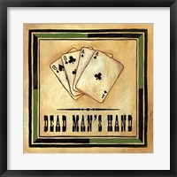 Dead Man's Hand Fine Art Print