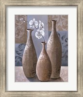 Silver Orchids II Fine Art Print