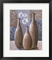 Silver Orchids II Fine Art Print