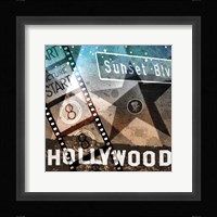 Sunset Blvd Framed Print