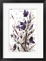 Floral Music I Framed Print